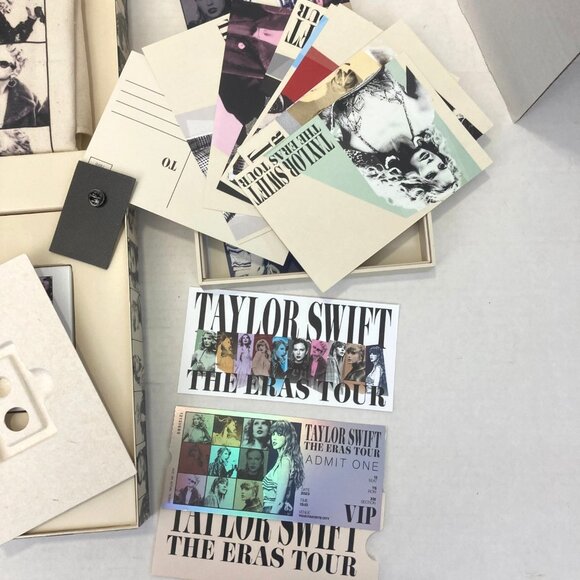 Taylor Swift Eras Tour Official VIP Package Merch Box Complete NEW - CHICAGO, IL - Picture 11 of 12